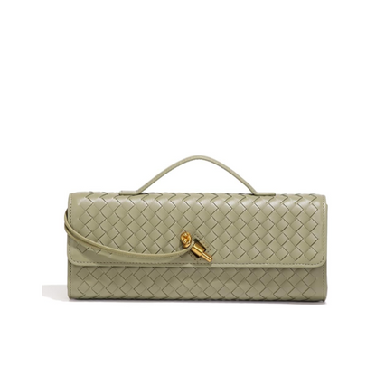 Paige Woven Clutch Bag
