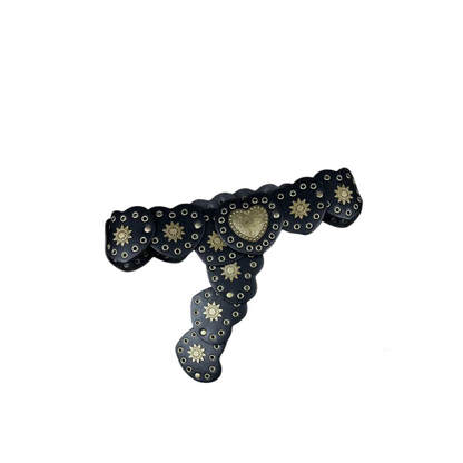 Western Cowboy Hearts Belt