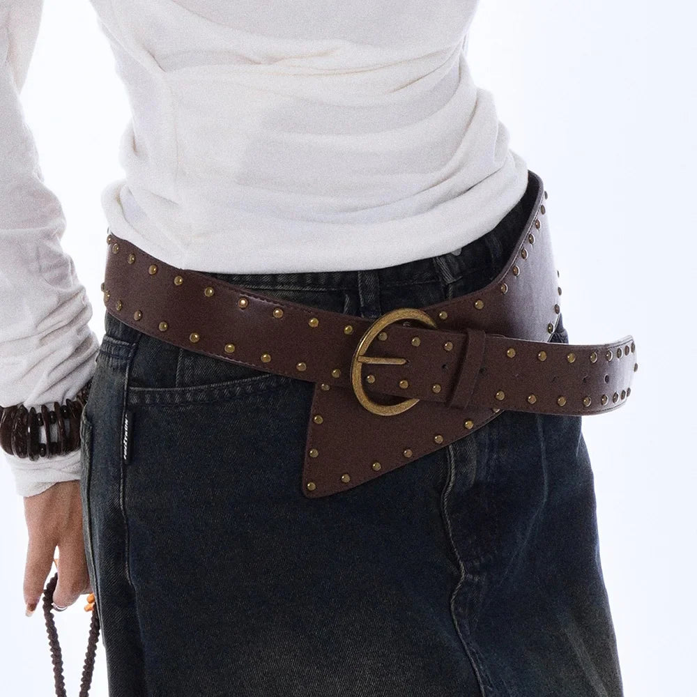 Western Belt with Corset Long Waist