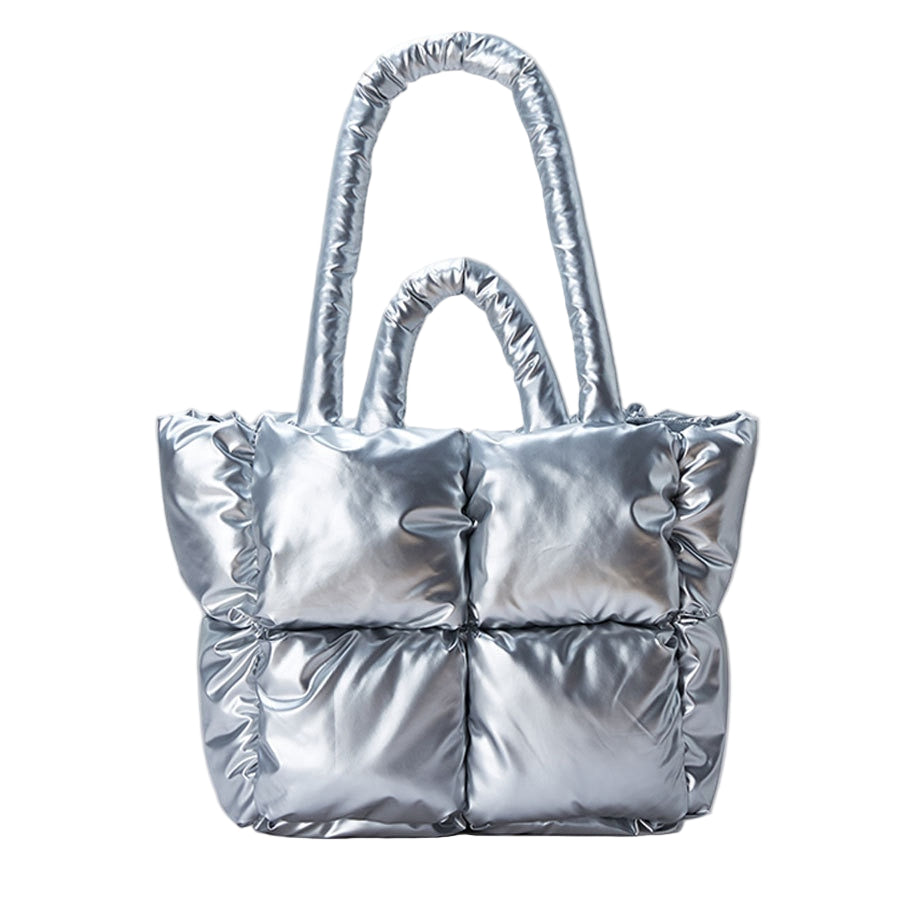 Metallic Puffer Bag Tatiana