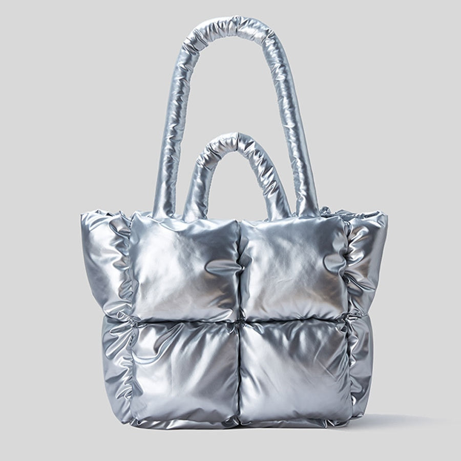 Metallic Puffer Bag Tatiana