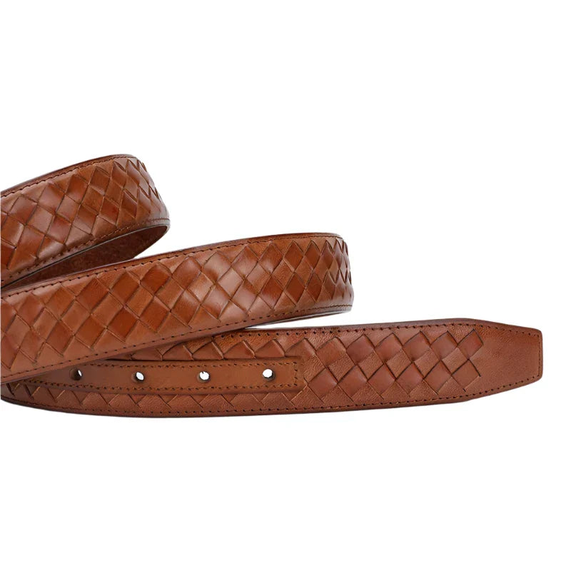 Genuine Braided Leather Belt Zila