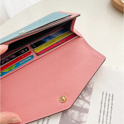 Colourful Genuine Leather Envelope Wallet Karen