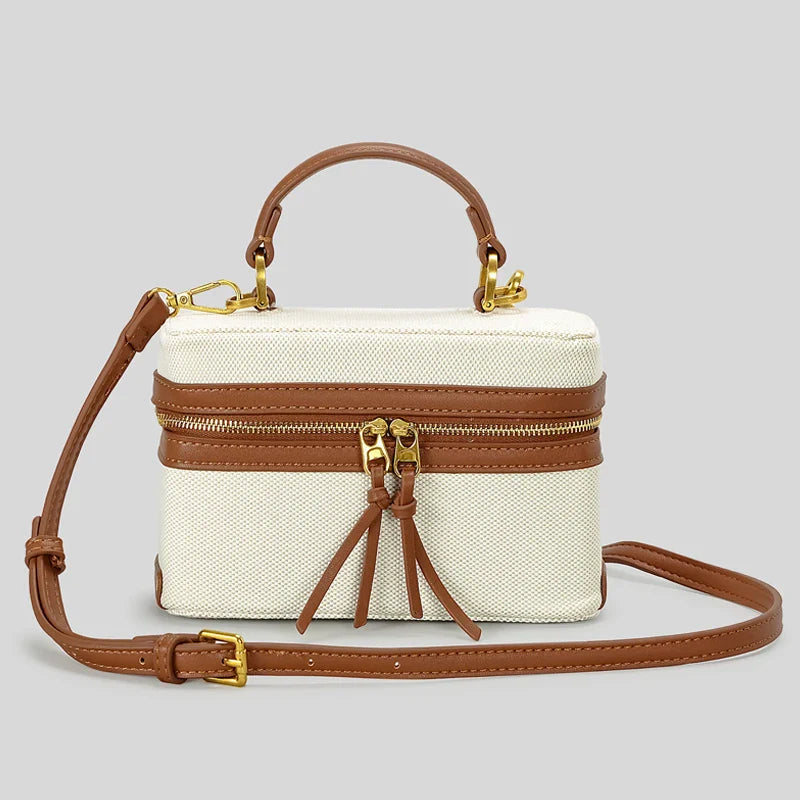 Manuela Canvas Crossbody Bag