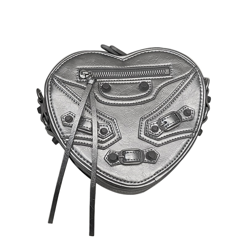 Julie Heart-Shaped Crossbody Bag