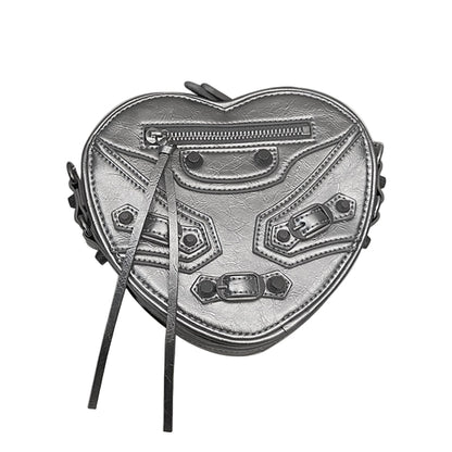 Julie Heart-Shaped Crossbody Bag