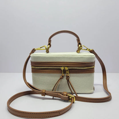 Manuela Canvas Crossbody Bag