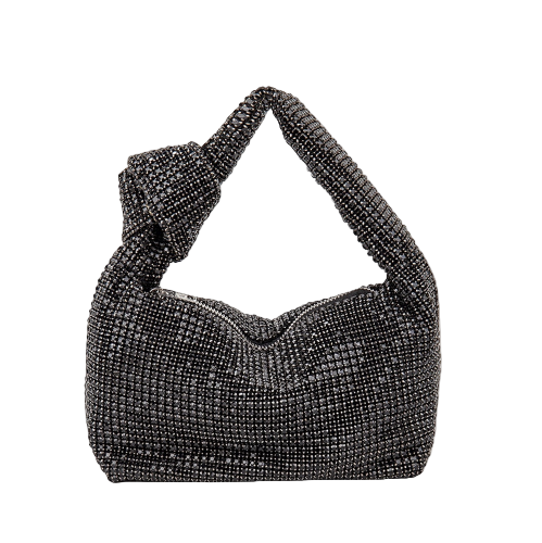 Anita Glitter Baguette Bag