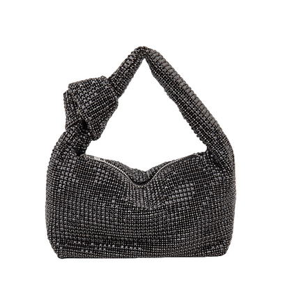Anita Glitter Baguette Bag