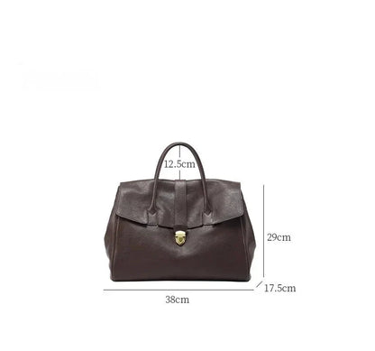Giselle Genuine Leather Tote Bag