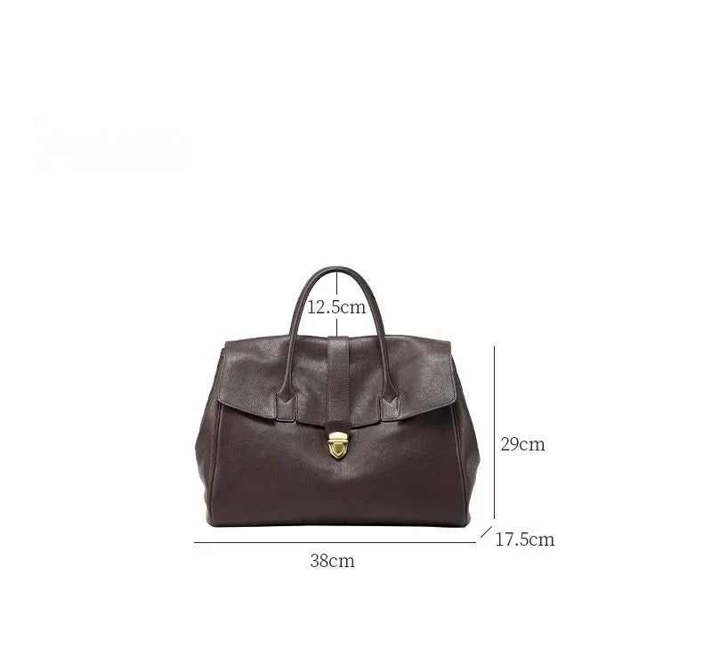 Giselle Genuine Leather Tote Bag