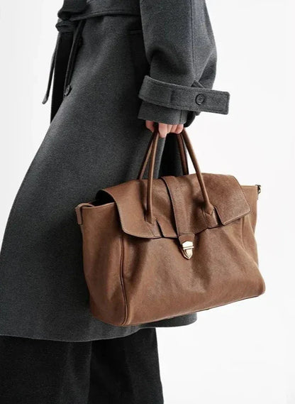 Giselle Genuine Leather Tote Bag