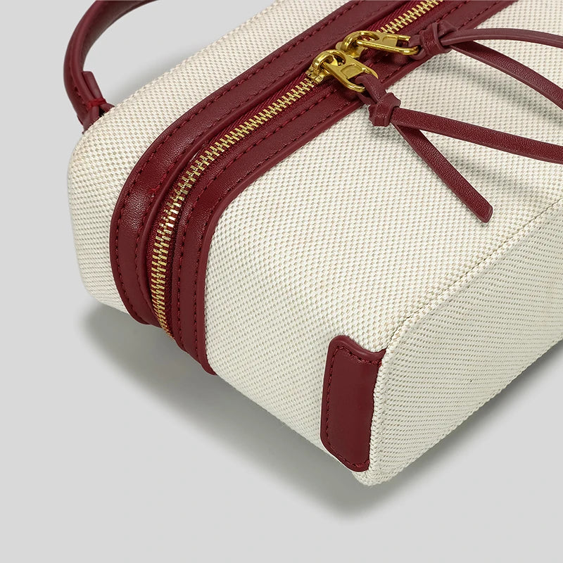 Manuela Canvas Crossbody Bag