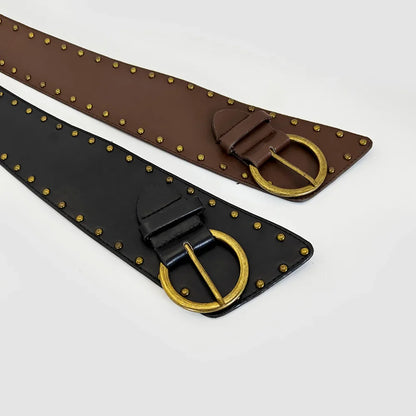 Western Belt with Corset Long Waist