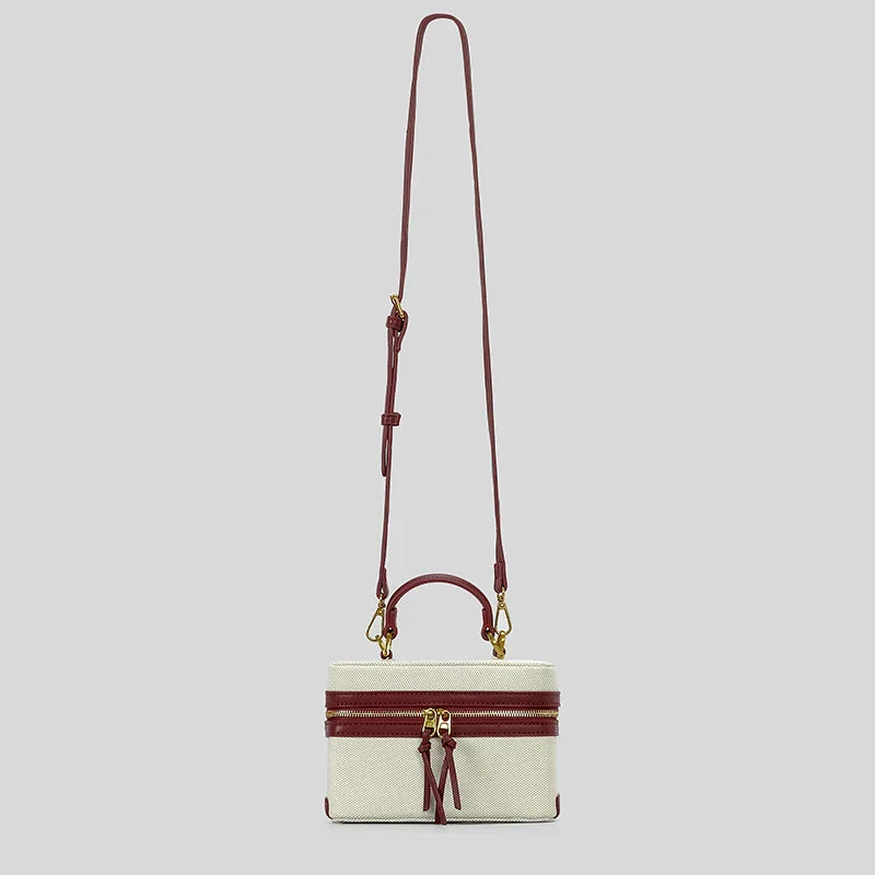 Manuela Canvas Crossbody Bag