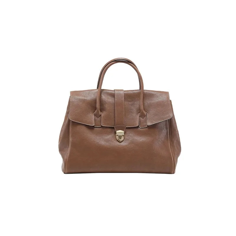 Giselle Genuine Leather Tote Bag