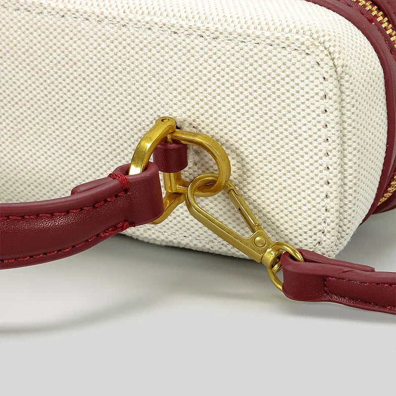 Manuela Canvas Crossbody Bag