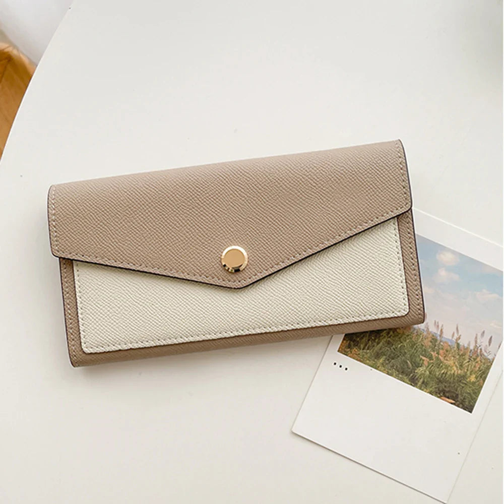 Colourful Genuine Leather Envelope Wallet Karen
