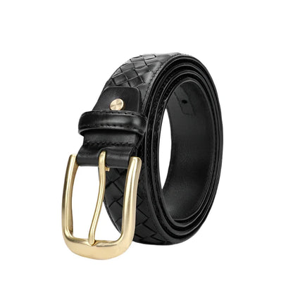 Genuine Braided Leather Belt Zila