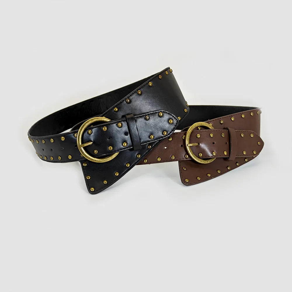 Western Belt with Corset Long Waist