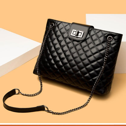 Soraia Quilted Genuine Leather Bag