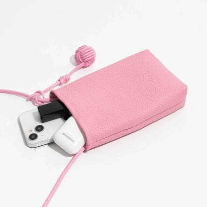 Nadia Leather Mobile Phone Bag