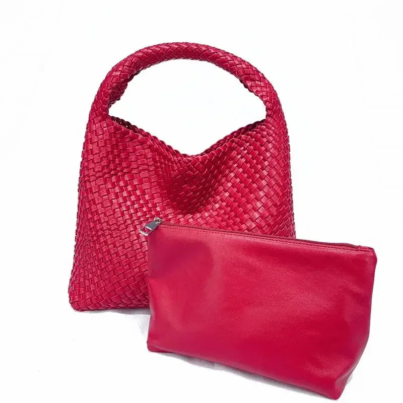 Medium Woven Cora Bag