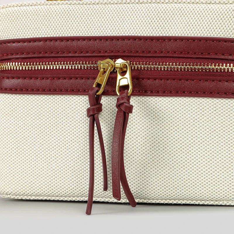 Manuela Canvas Crossbody Bag