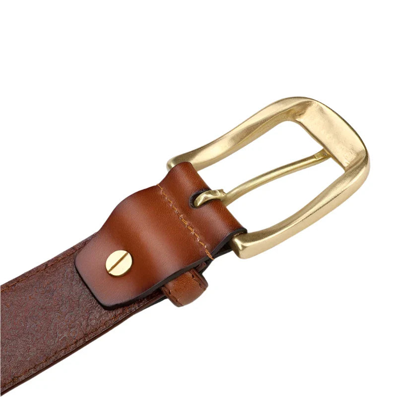 Genuine Braided Leather Belt Zila