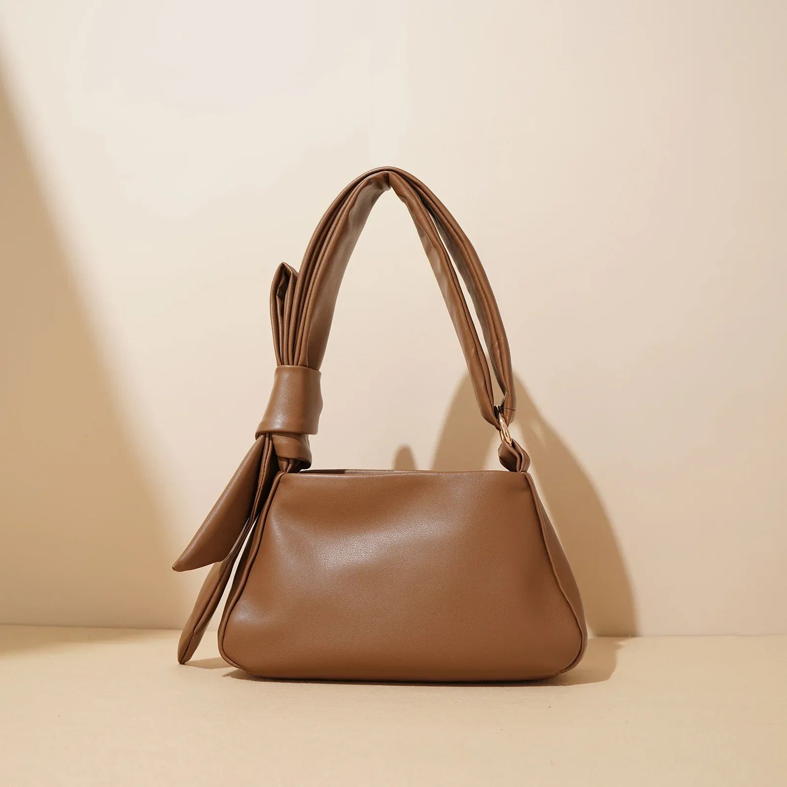 Cecilia Genuine Leather Crossbody Bag with Bow