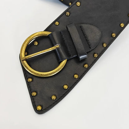 Western Belt with Corset Long Waist