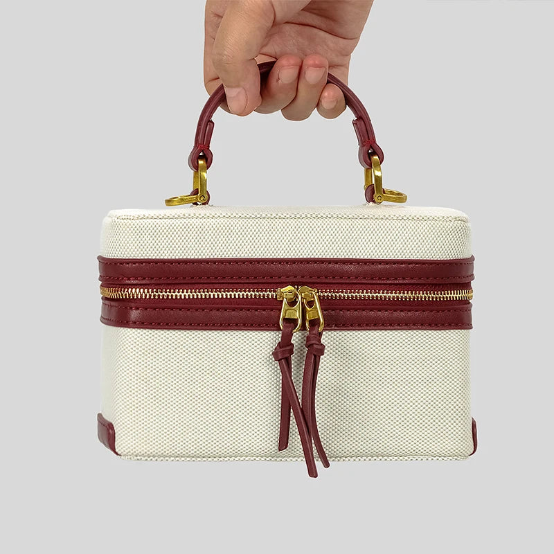 Manuela Canvas Crossbody Bag