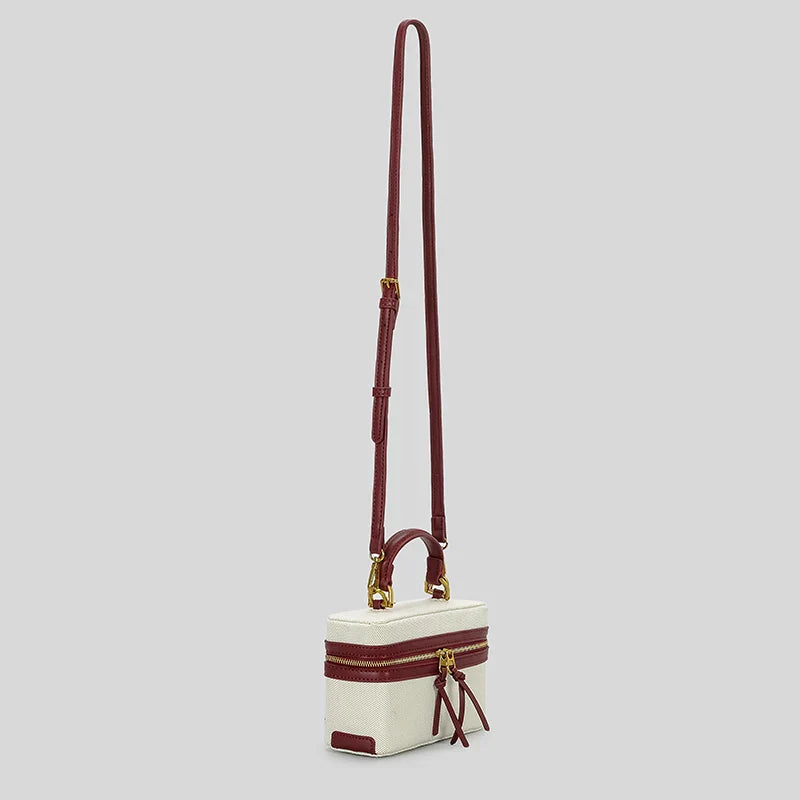 Manuela Canvas Crossbody Bag