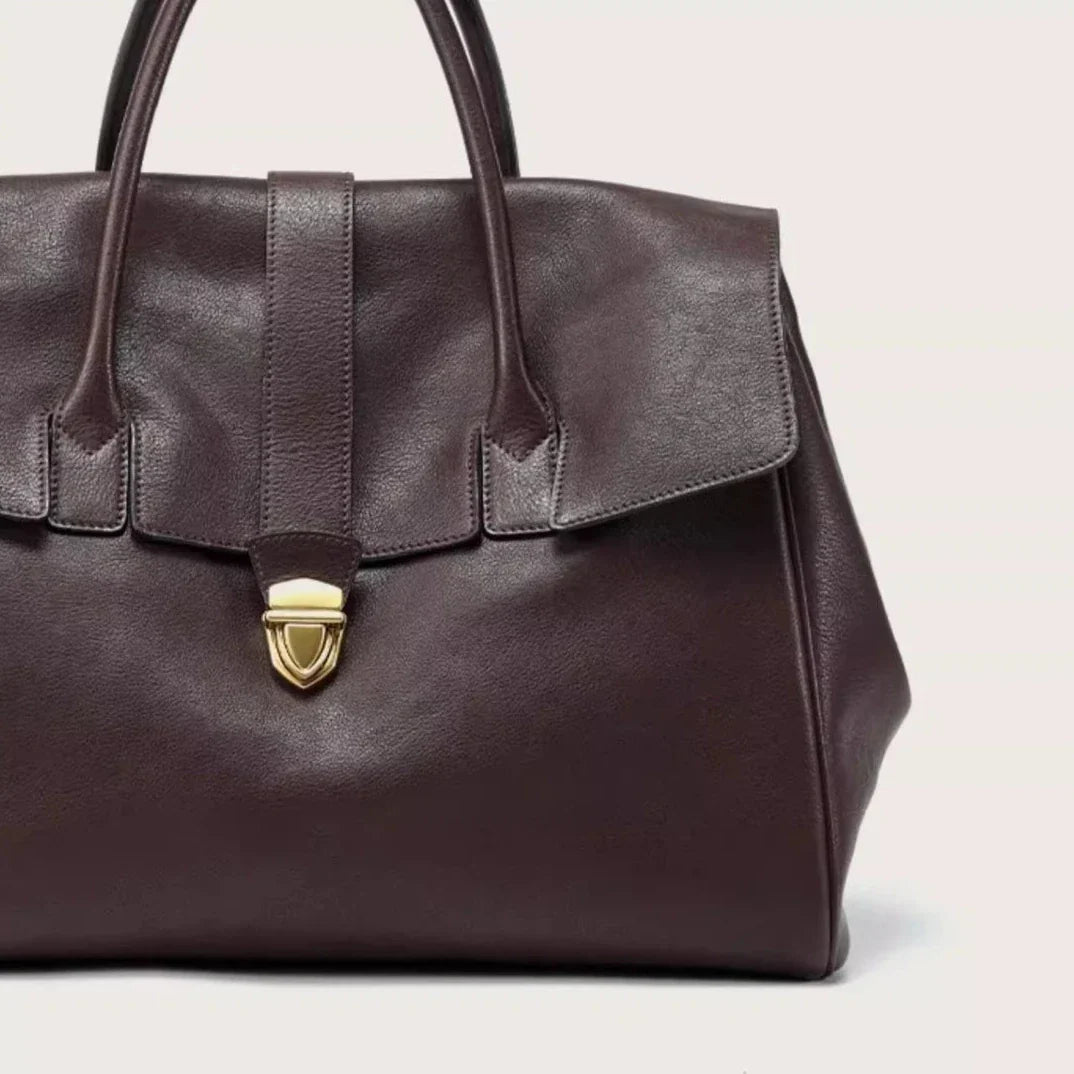 Giselle Genuine Leather Tote Bag