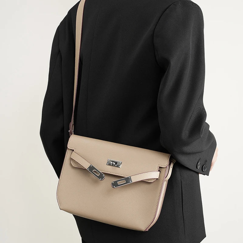 Liza Leather Crossbody Bag Medium