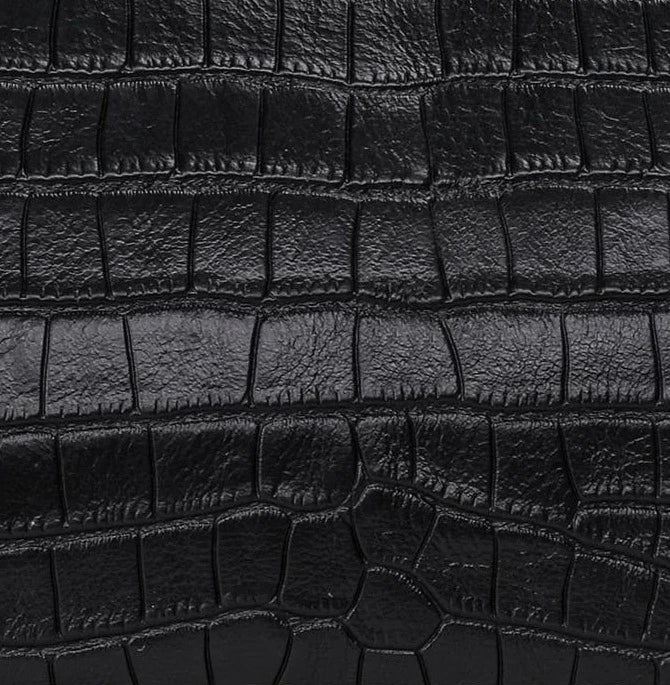 Medium Genuine Leather Bag Adriana Croco