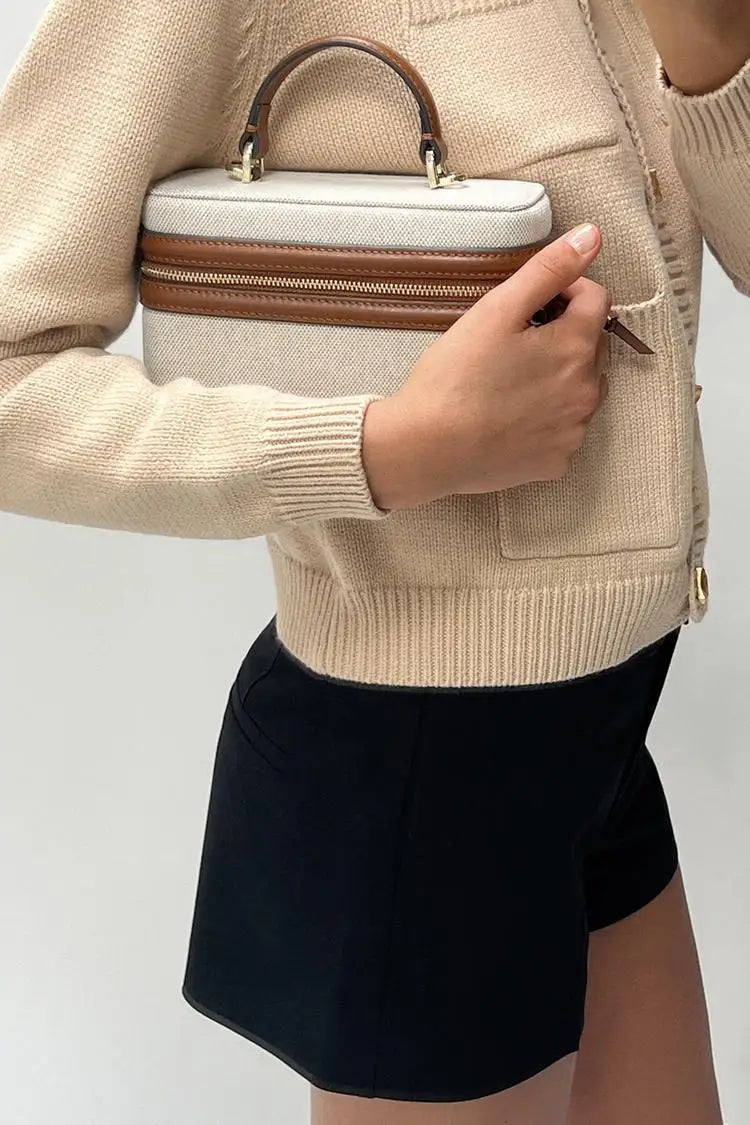 Manuela Canvas Crossbody Bag