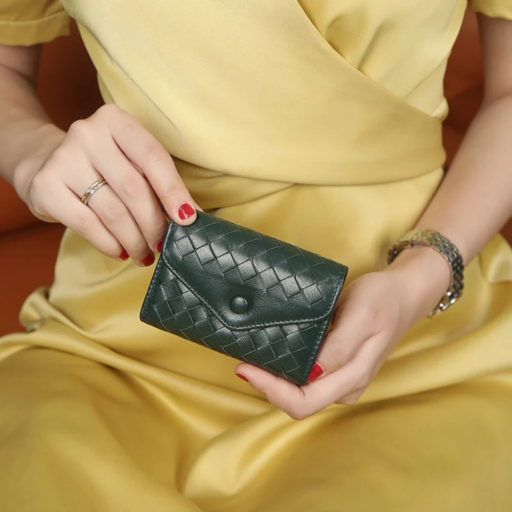 Megan Genuine Leather Envelope Wallet