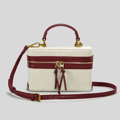 Manuela Canvas Crossbody Bag