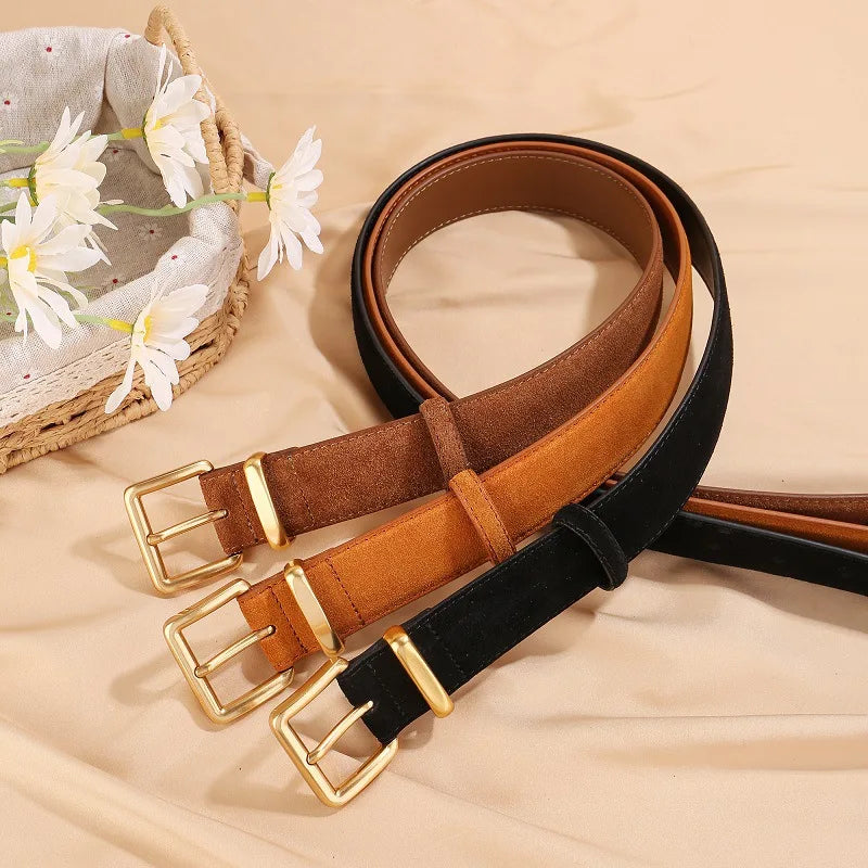 Anabelle Suede Belt