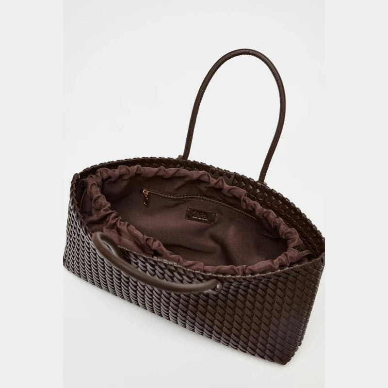 Fabi Woven Tote Bag