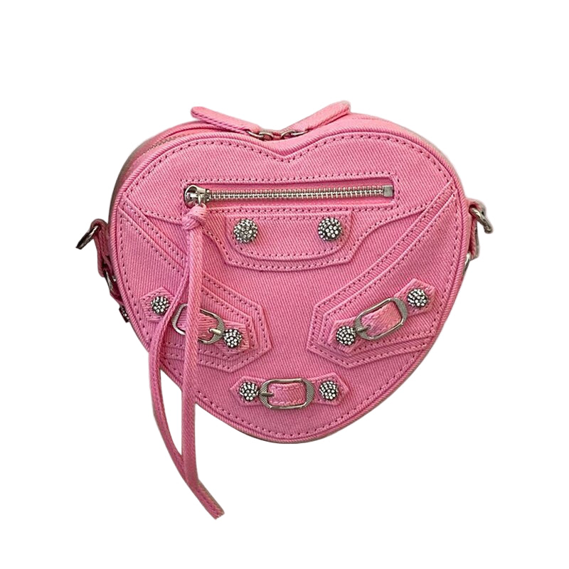 Julie Heart-Shaped Crossbody Bag