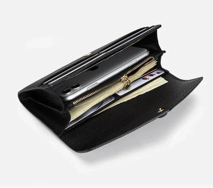 Chloe Genuine Leather Envelope Wallet