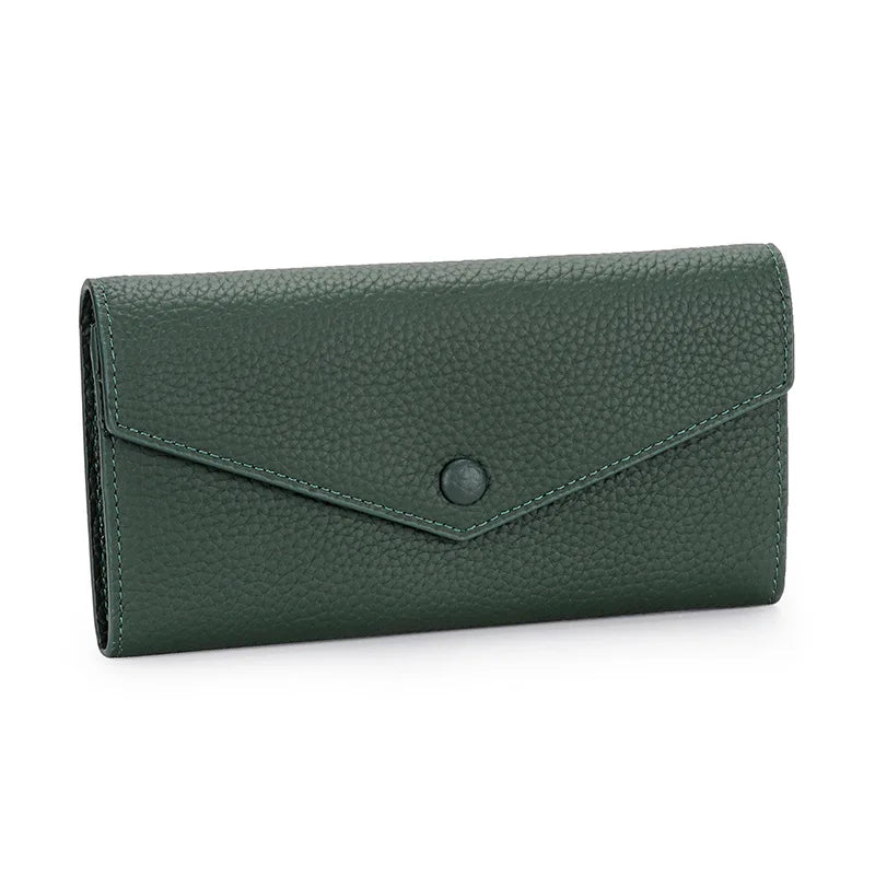 Chloe Genuine Leather Envelope Wallet