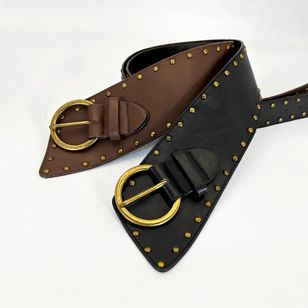 Western Belt with Corset Long Waist
