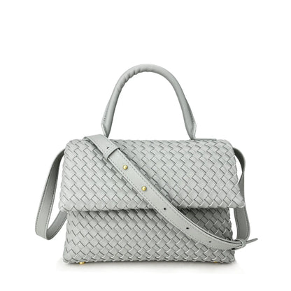 July Braided Genuine Leather Bag