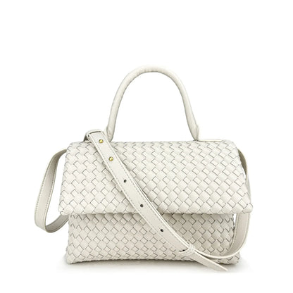 July Braided Genuine Leather Bag