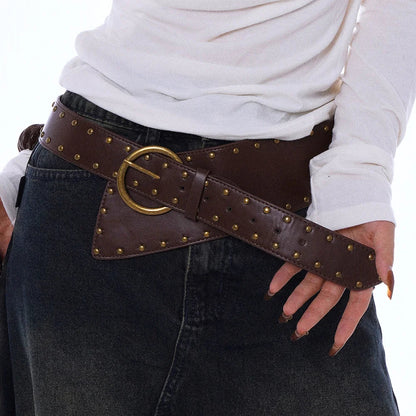 Western Belt with Corset Long Waist