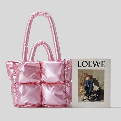 Metallic Puffer Bag Tatiana