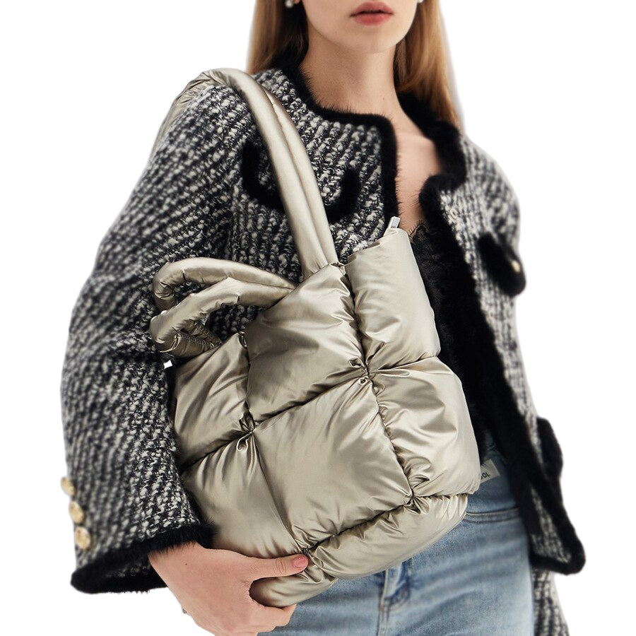 Metallic Puffer Bag Tatiana